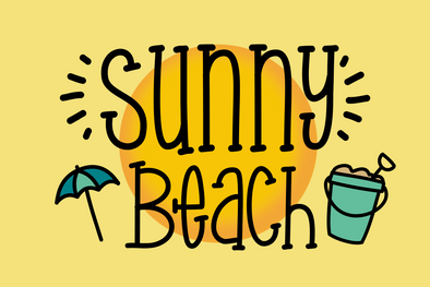 Sunny Beach a Handwritten Typeface