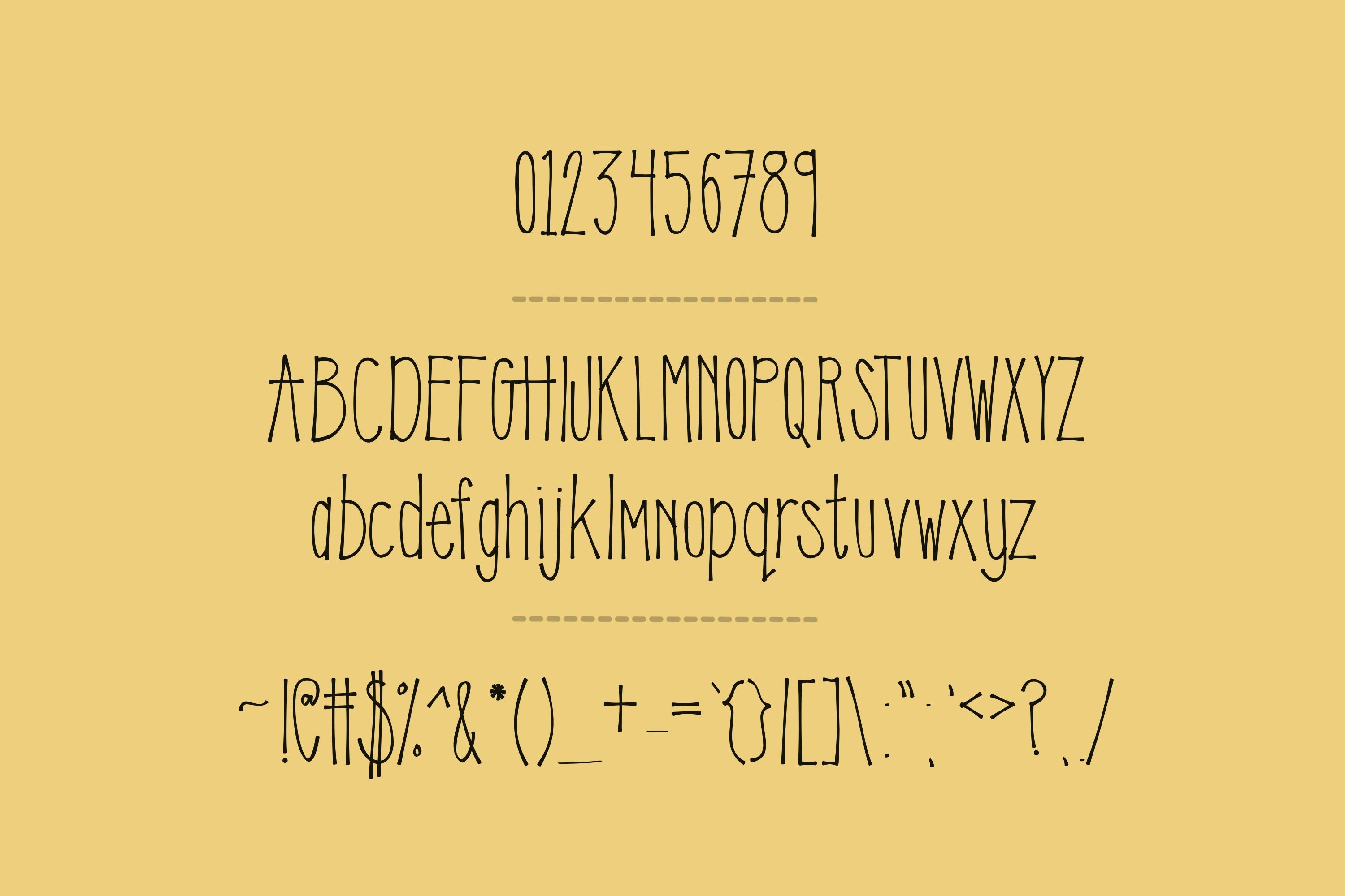 Sweet Pineapple a Handwritten Typeface