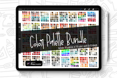 Procreate Color Palette Swatch Bundle