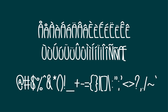 Oh Whale a Hand Lettered Font