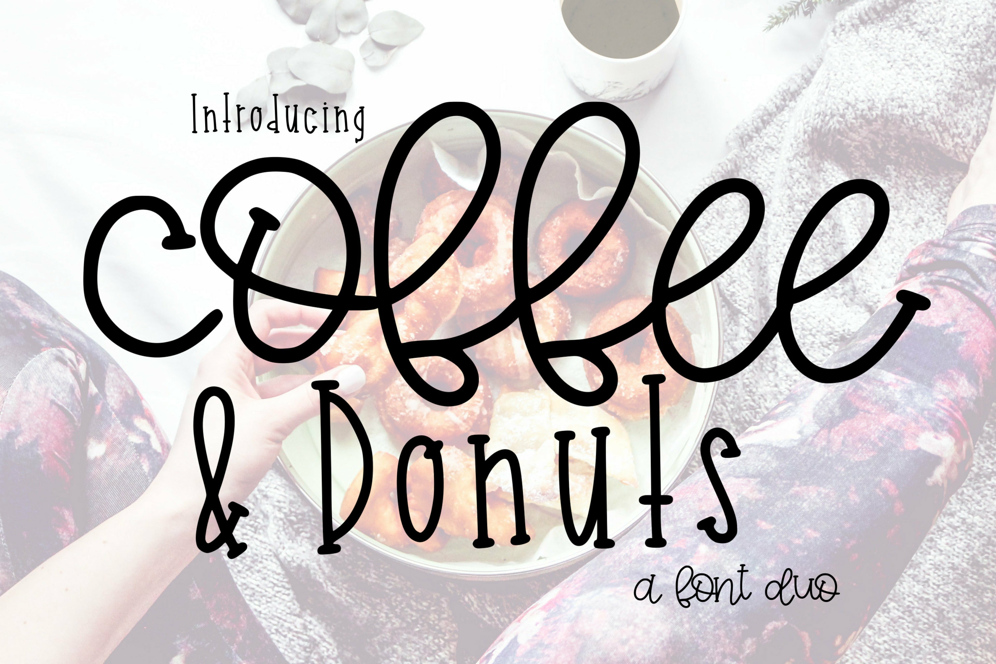 Coffee and Donuts font Duo