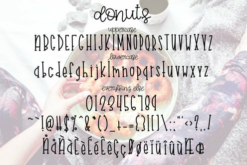 Coffee and Donuts font Duo