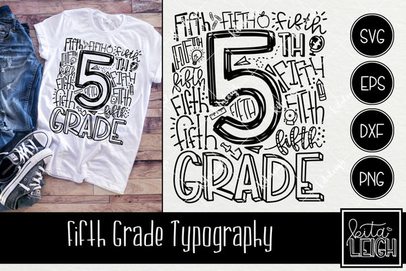 Fifth Grade Typography