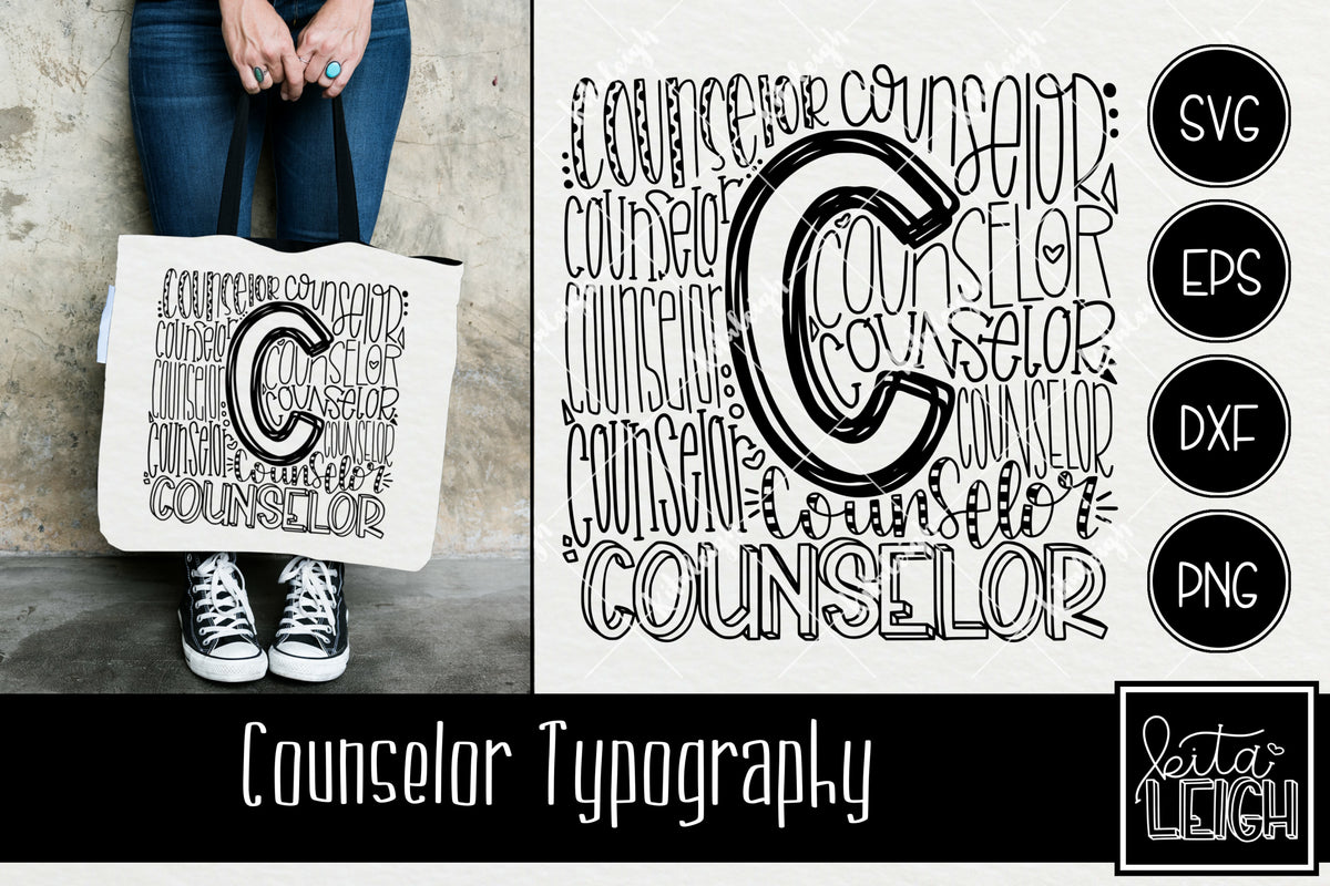 Counselor Typography – Kitaleigh LLC