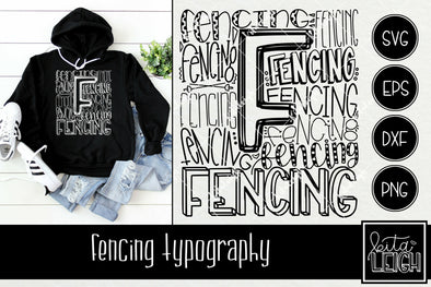 Fencing Typography