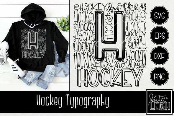 Hockey Typography