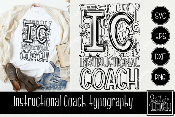Instructional Coach Typography
