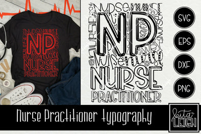 Nurse Practitioner Typography