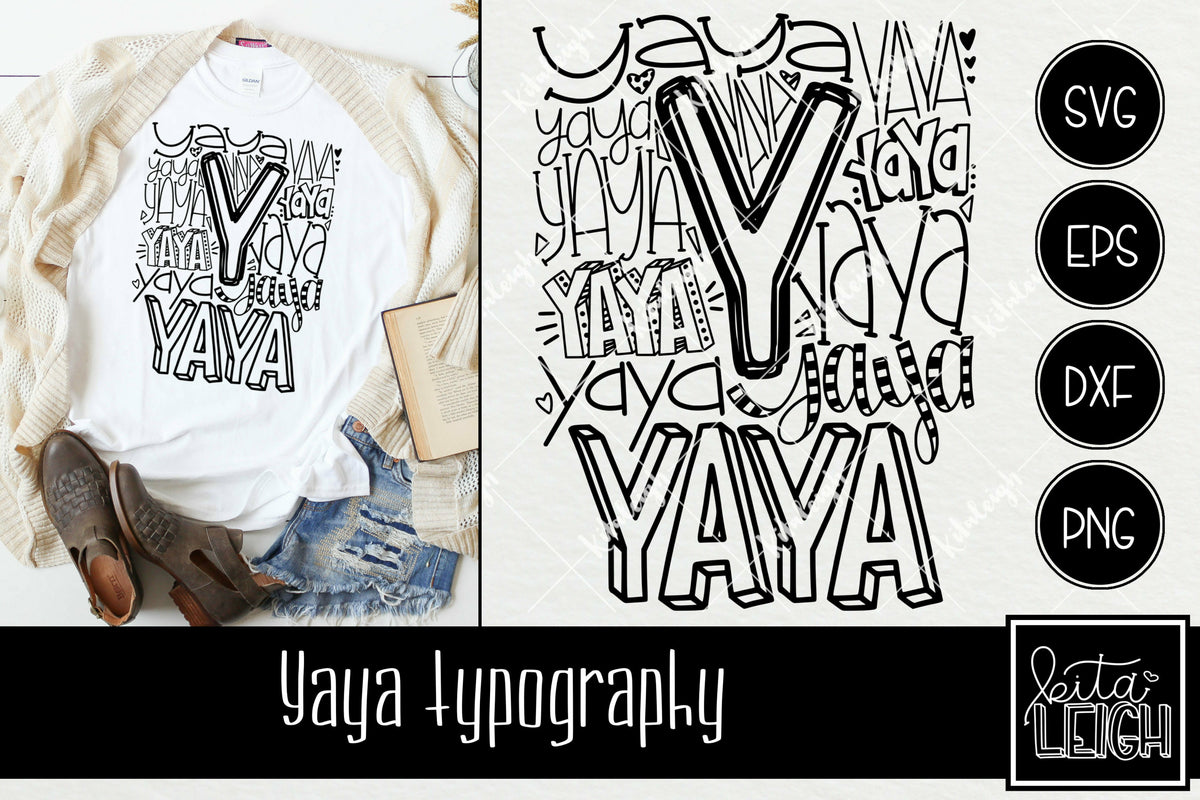 Yaya Typography – Kitaleigh LLC