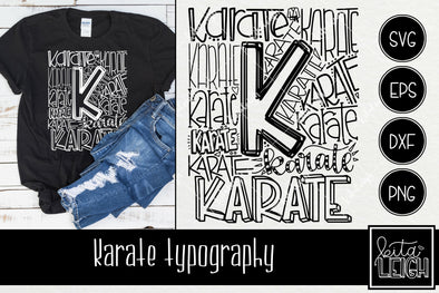 Karate Typography