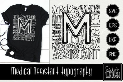 Medical Assistant Typography