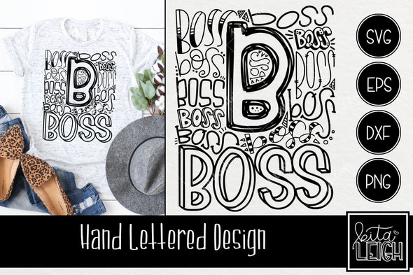 Boss Typography SVG