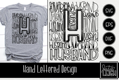 Husband Typography SVG