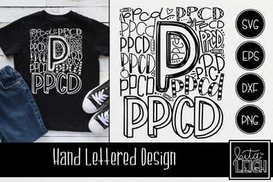 PPCD  Typography SVG