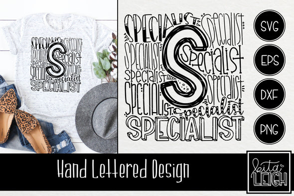Specialist Typography SVG