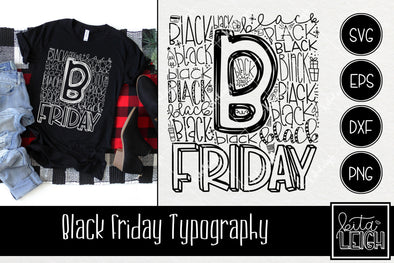 Black Friday Typography SVG