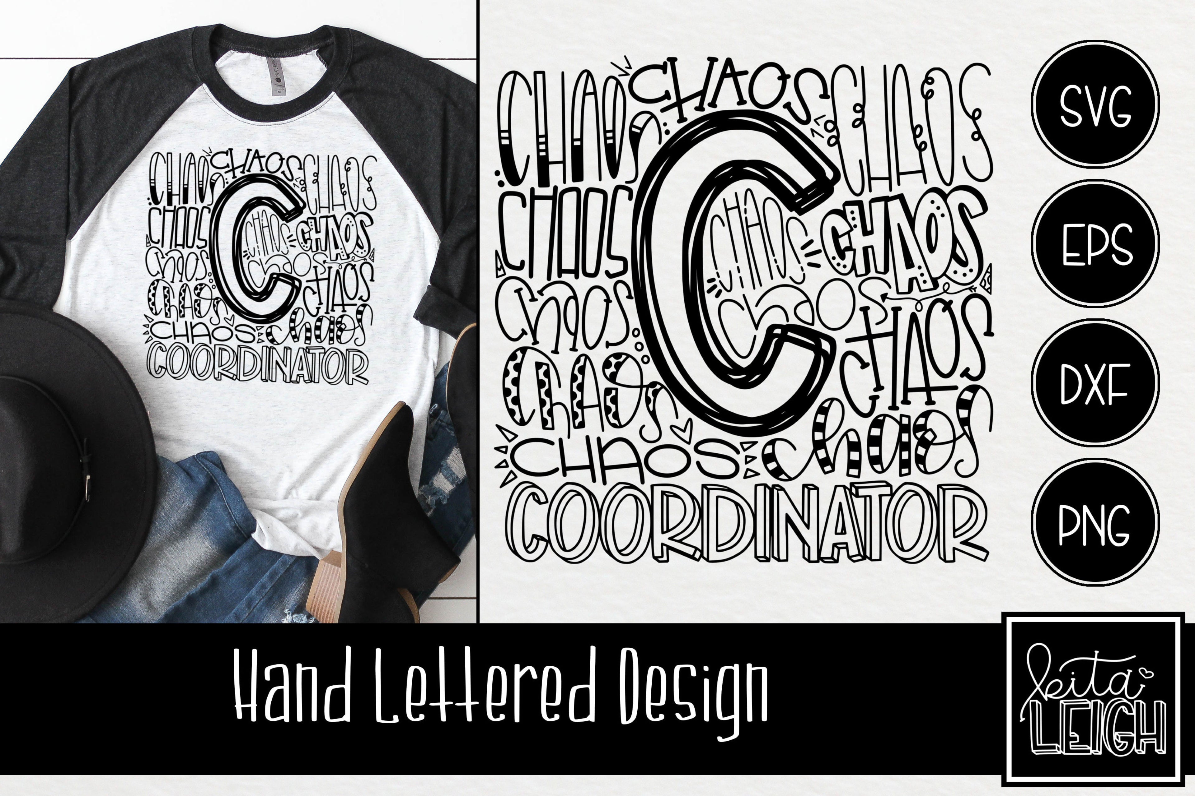 Chaos Coordinator Typography SVG