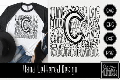 Chaos Coordinator Typography SVG