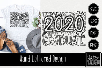 2020 Graduate Typography SVG