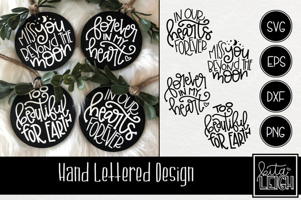 Memory Hand Lettered Rounds Bundle